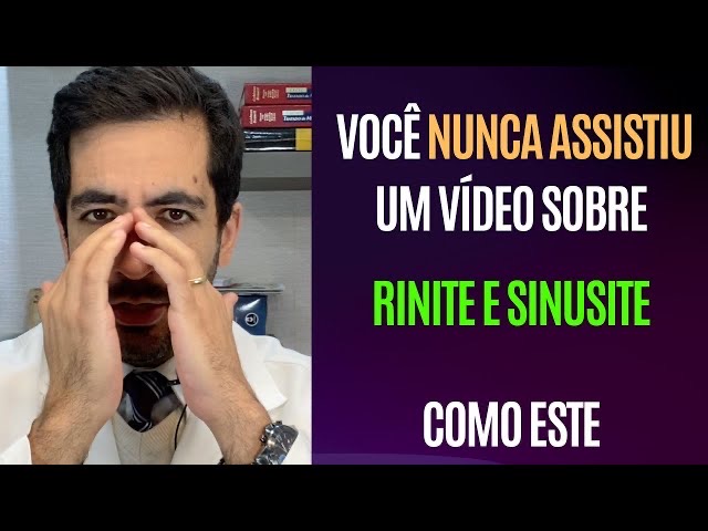 diferença entre rinite, sinusite cirurgia exame vacina Curitiba otorrinolaringologista otorrino Hospital IPO