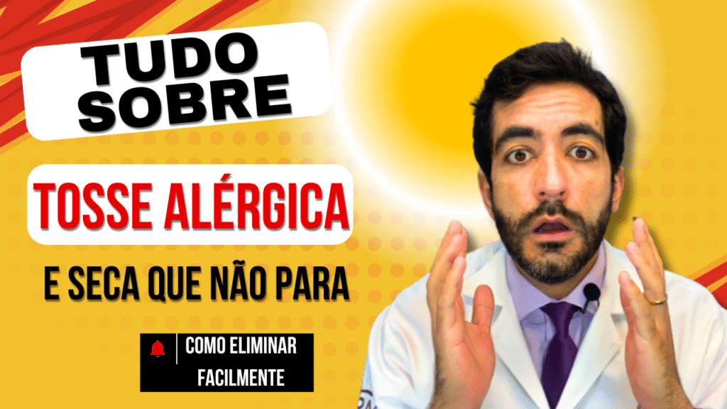 tosse alergia seca sem parar xarope antialérgico