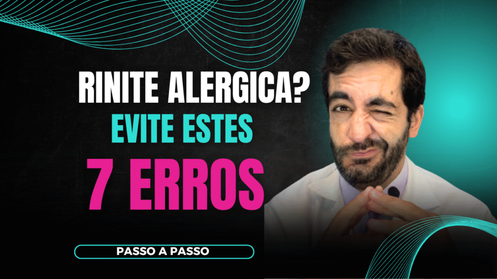 7 ERROS que impedem sua rinite de melhorar!