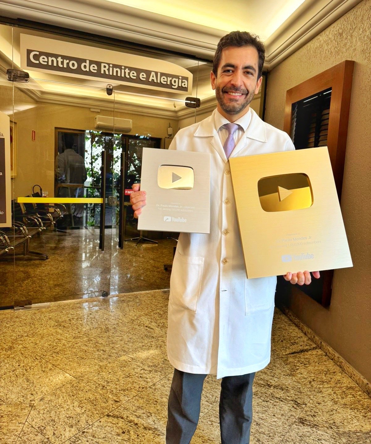 Dr. Paulo Mendes Júnior, otorrinolaringologista e educador em saúde